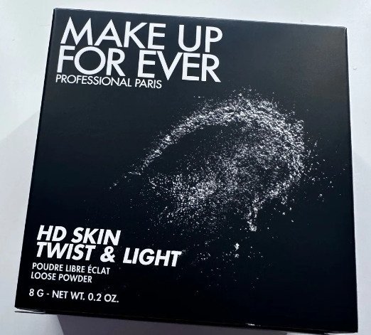 MAKE UP FOR EVER HD Skin Twist & Light 3-in-1 Loose Powder .2 oz 4.0 DEEP BNIB